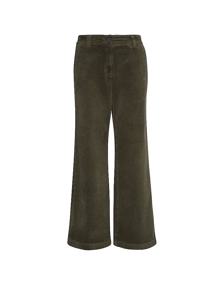 Marlenehose dunkelgrün 36 damen