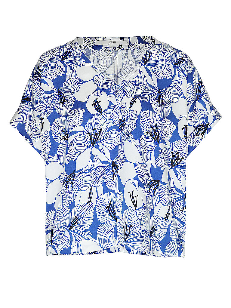 LANIUS Bluse  blau | 38