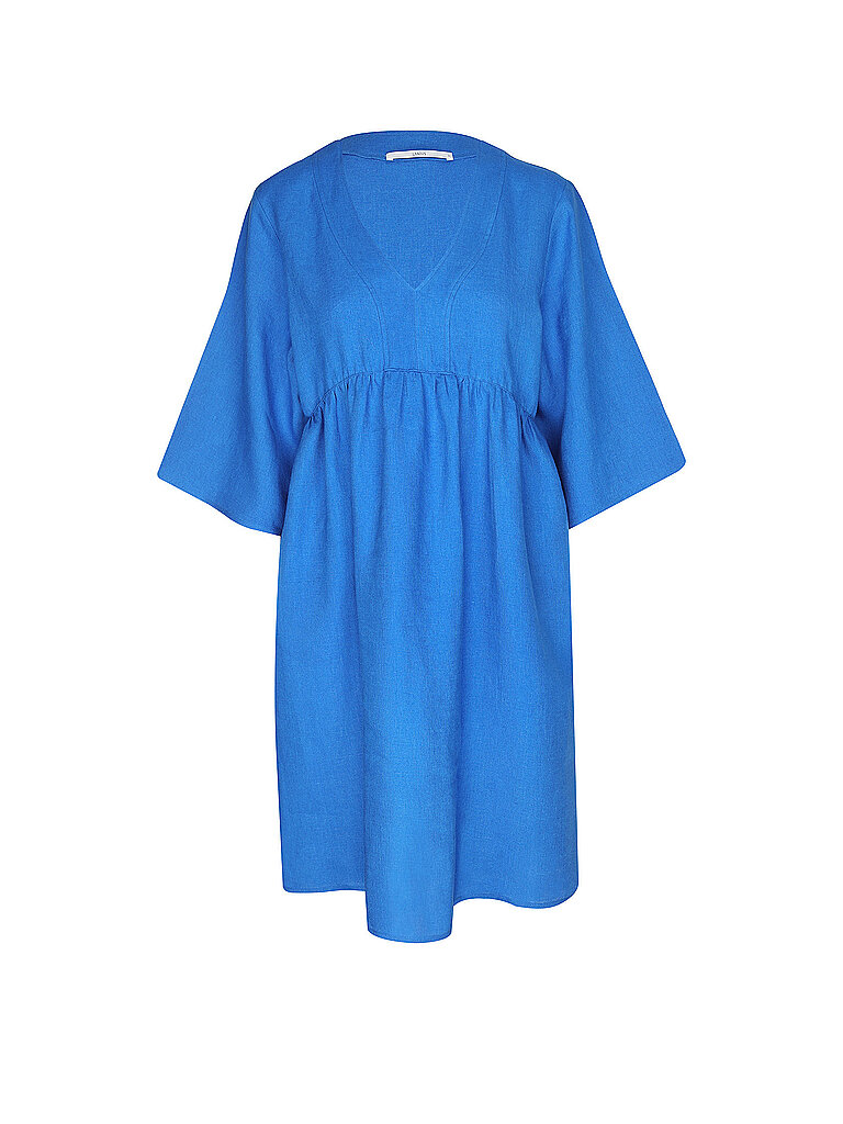 Midikleid GOTS blau 34 damen