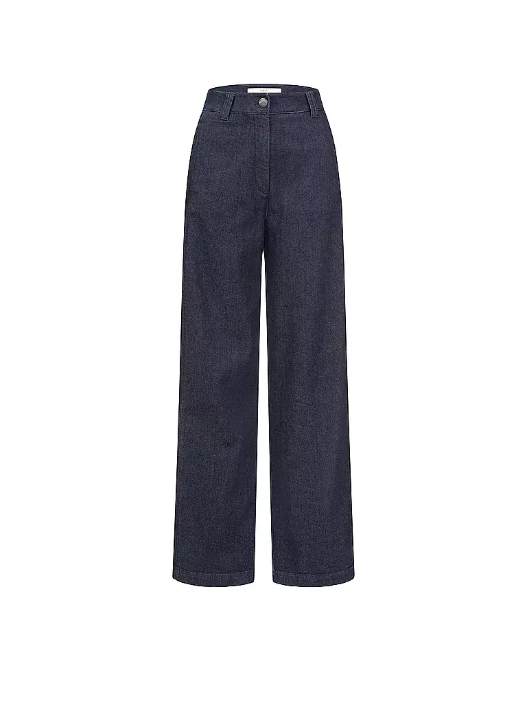 LANIUS | Highwaist Jeans Wide Leg | dunkelblau