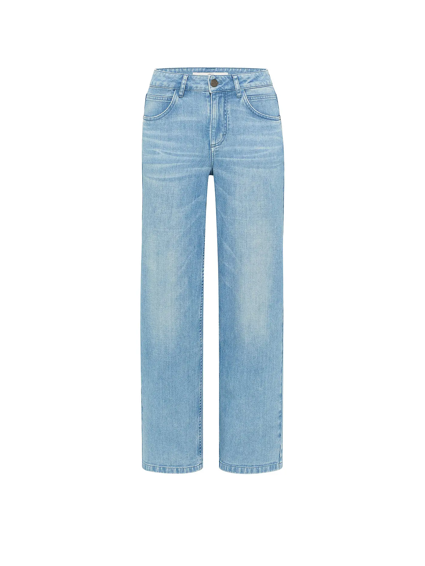 LANIUS | Jeans Relaxed Fit 7/8 | hellblau