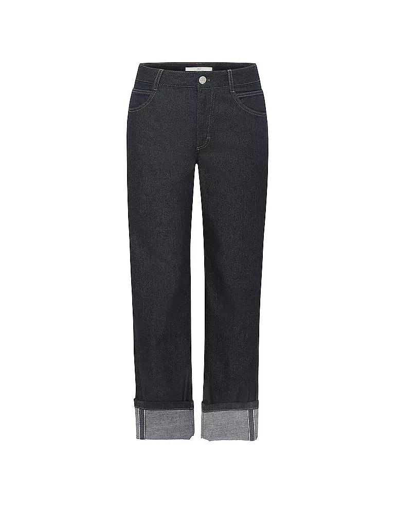 LANIUS | Jeans Straight Fit 7/8 | dunkelblau