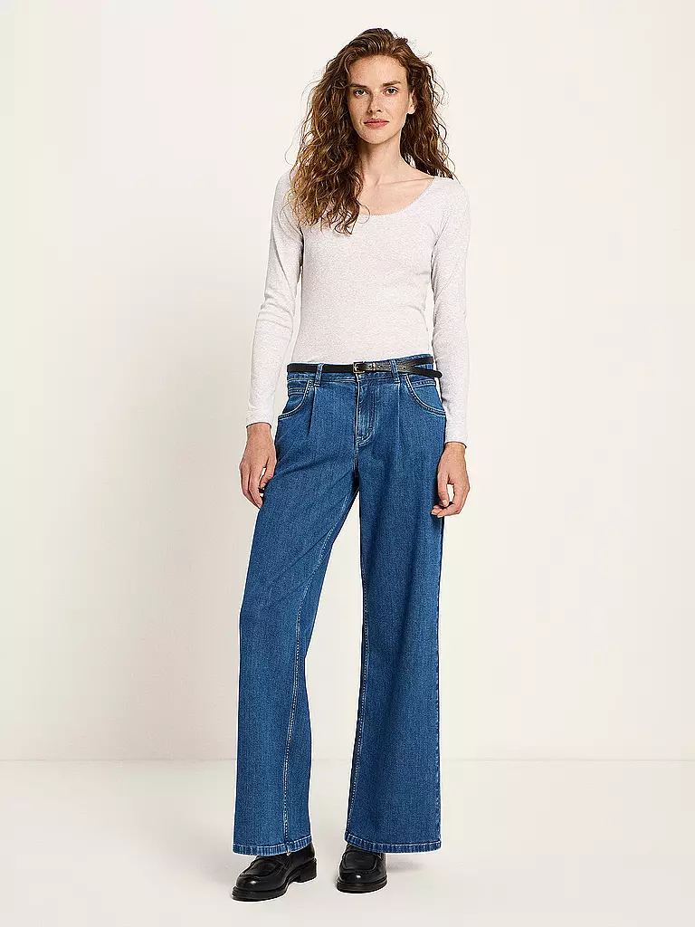 LANIUS | Jeans Wide Leg  | blau