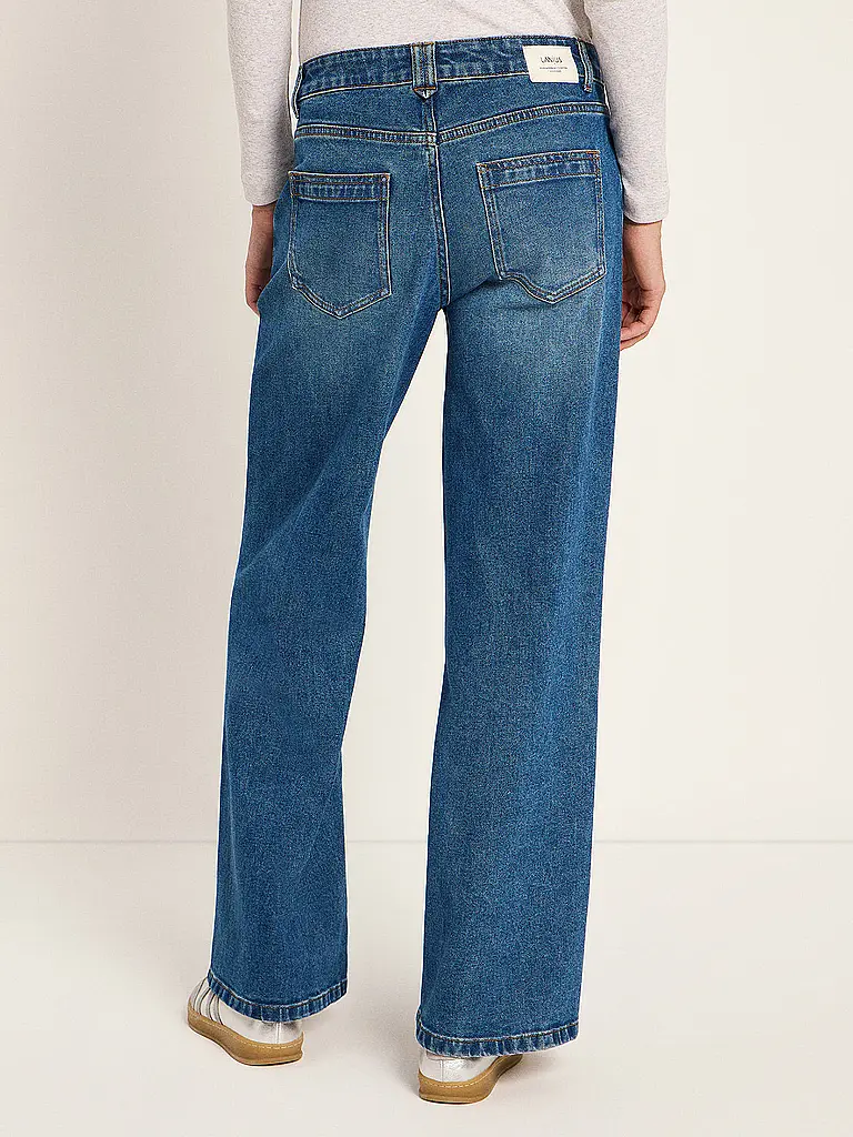 LANIUS | Jeans Wide Leg  | blau