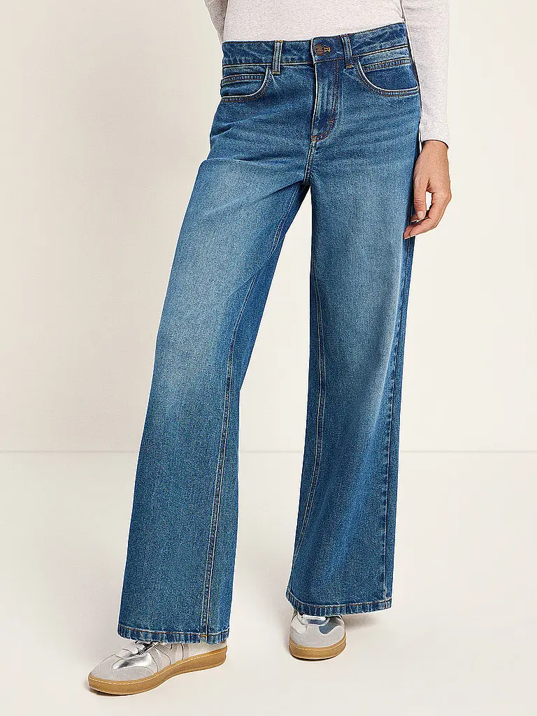 LANIUS | Jeans Wide Leg  | blau