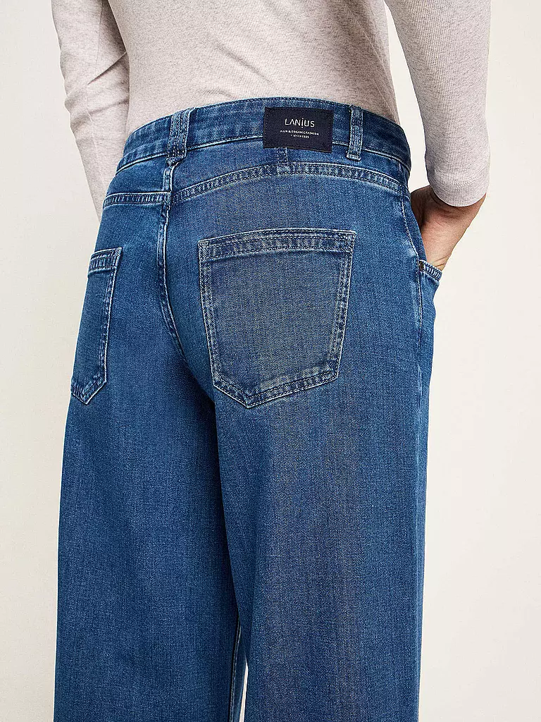 LANIUS | Jeans Wide Leg  | blau