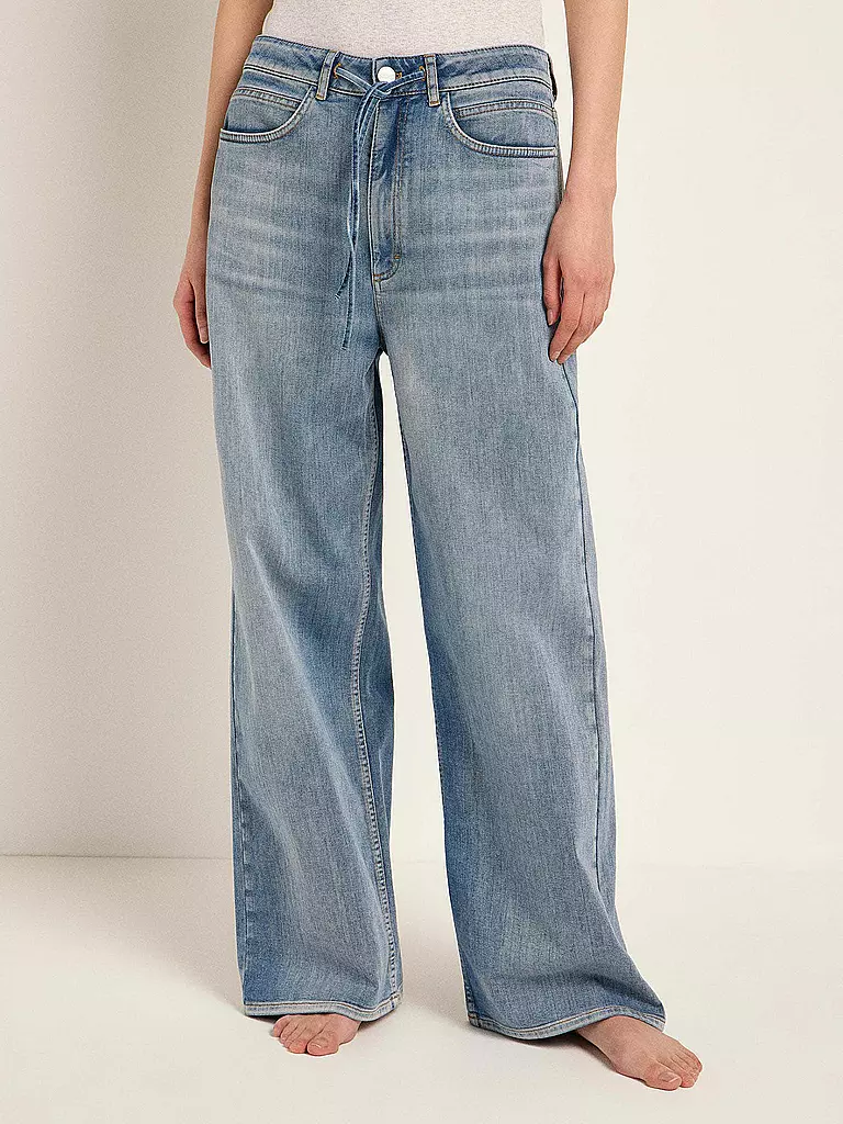 LANIUS | Jeans Wide Leg | blau