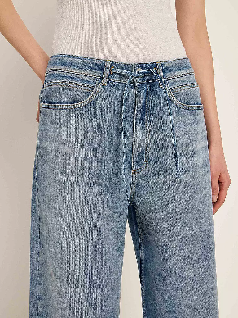 LANIUS | Jeans Wide Leg | blau