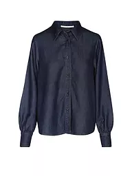 LANIUS | Jeansbluse  | dunkelblau