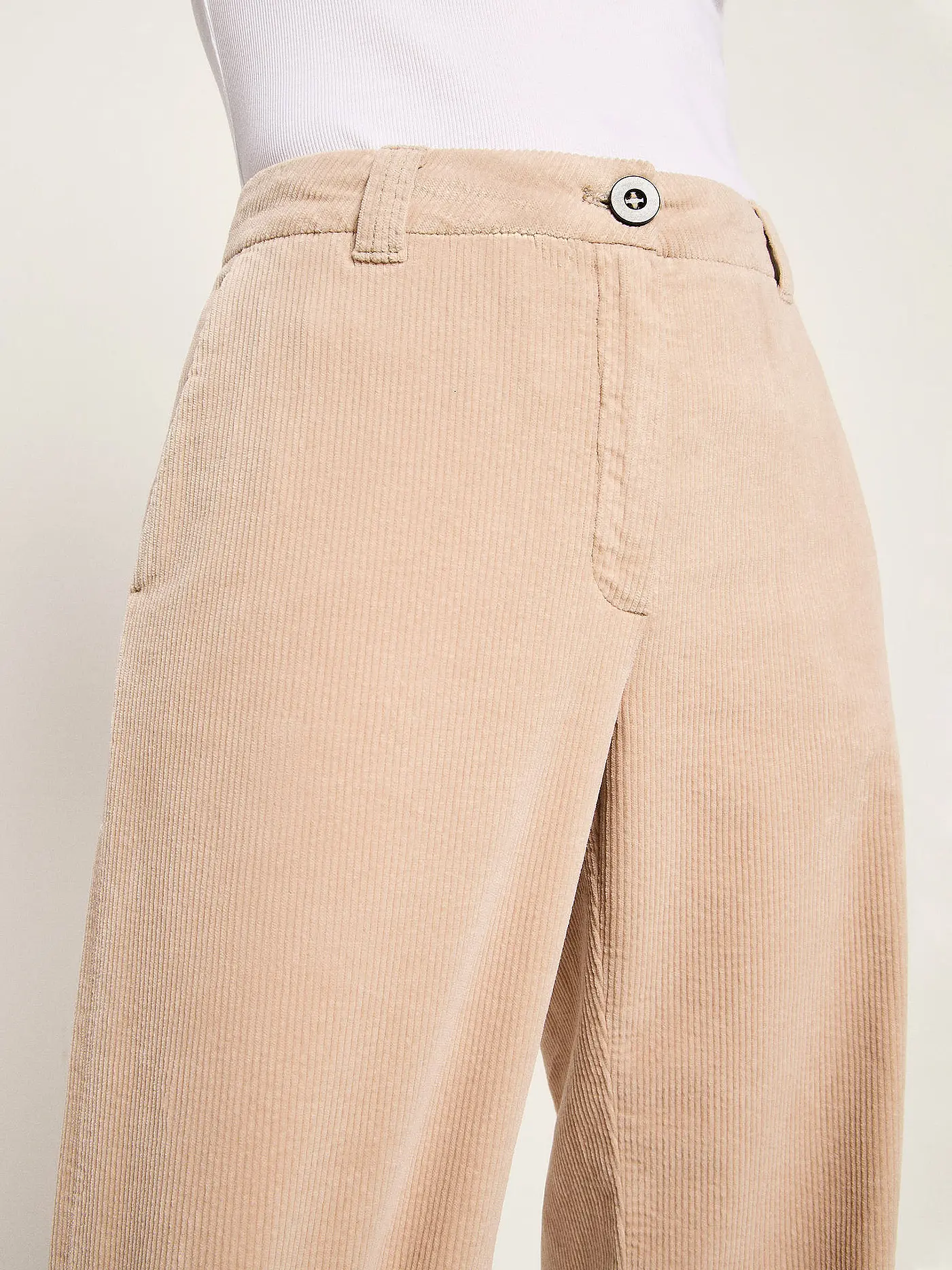 LANIUS | Marlenehose  | creme