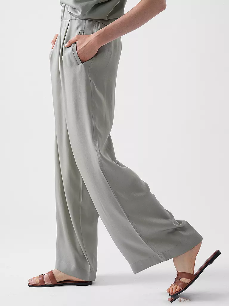LANIUS | Marlenehose | schwarz