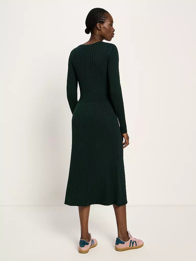 LANIUS | Midikleid  | dunkelgrün