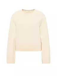 LANIUS | Pullover Cropped Fit | creme