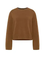 LANIUS | Pullover Cropped Fit | camel