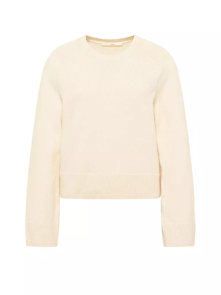 LANIUS | Pullover Cropped Fit | creme