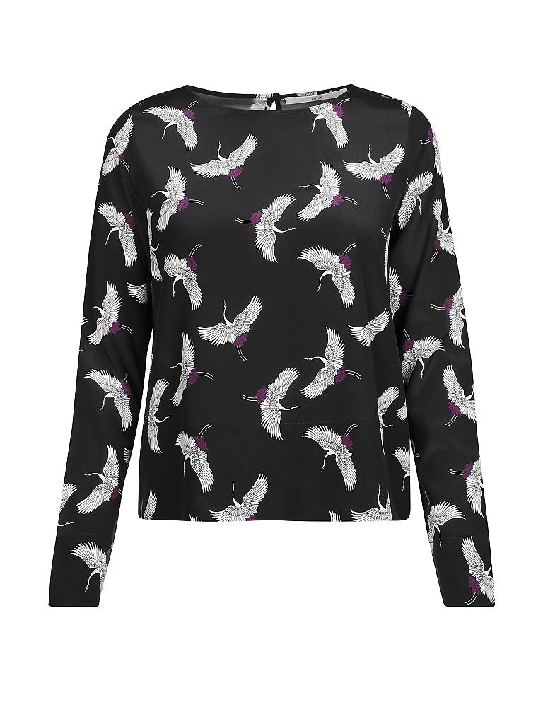 LANIUS | Seidenbluse "Kranich" | 