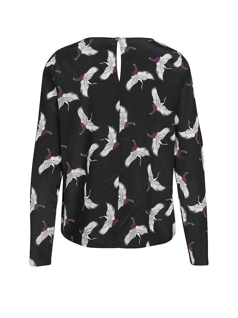LANIUS | Seidenbluse "Kranich" | 