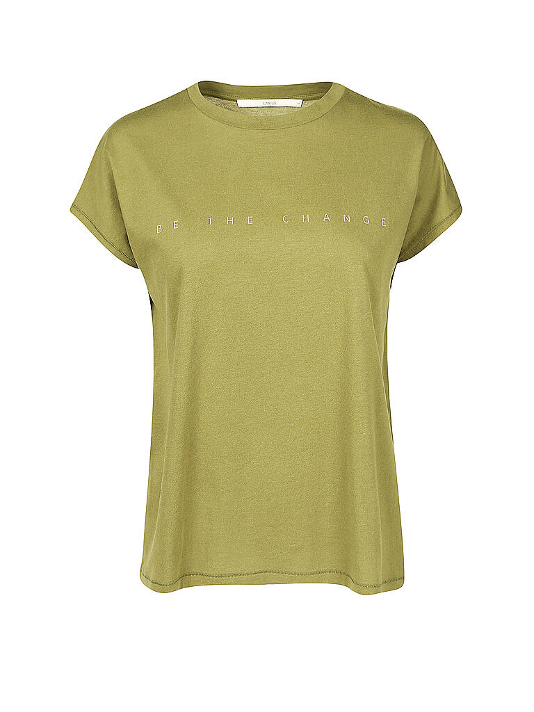 LANIUS | T Shirt | olive