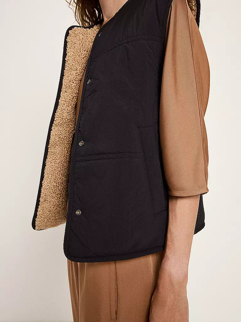LANIUS | Wendegilet  | schwarz