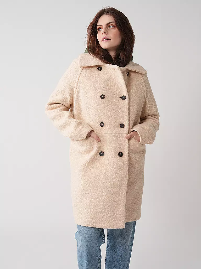 LANIUS | Wollmantel | beige