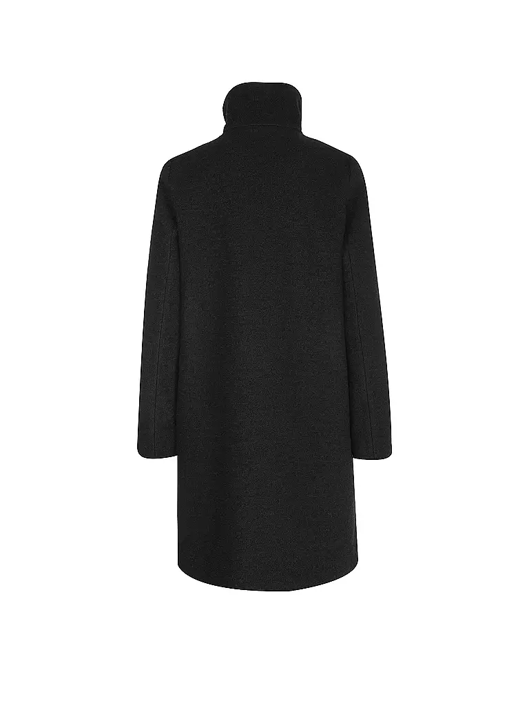 LANIUS | Wollmantel | schwarz