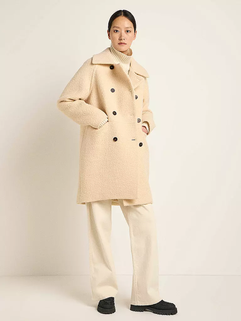 LANIUS | Wollmantel | beige