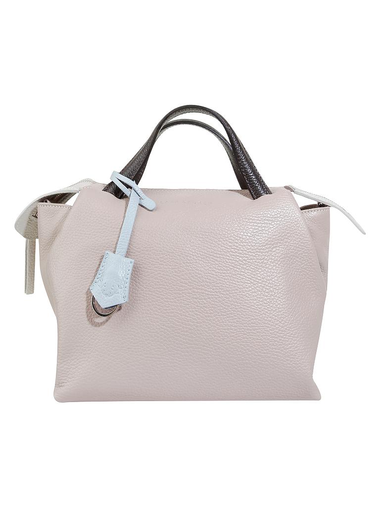 LARA LAUREN | Ledertasche - Handtasche | rosa