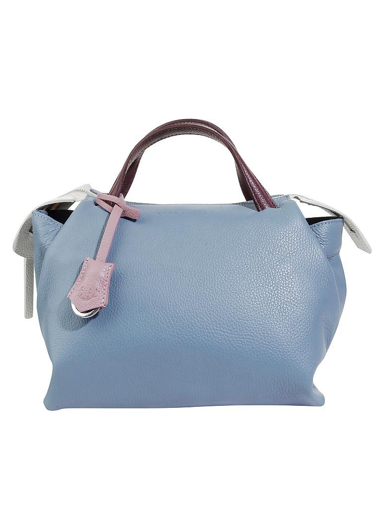 LARA LAUREN | Ledertasche - Handtasche | blau