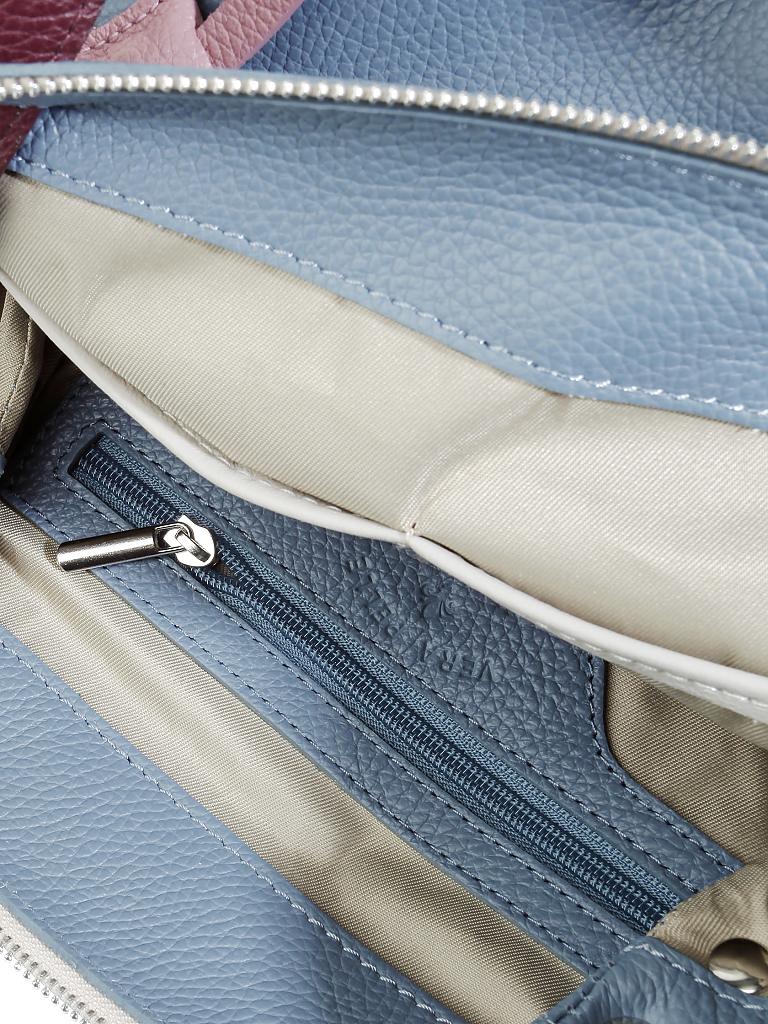 LARA LAUREN | Ledertasche - Handtasche | blau