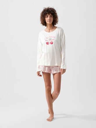 LASCANA | Pyjama Langarmshirt VIVANCE DREAMS