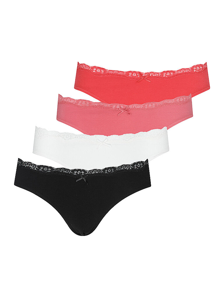 Slip 4er Pkg. pink box rosa 32-34 damen