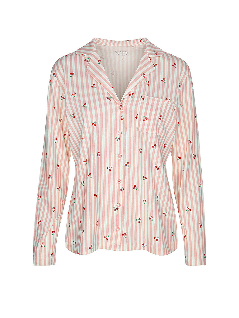 LASCANA Vivance Dreams Pyjama Top Pink 36-38 2
