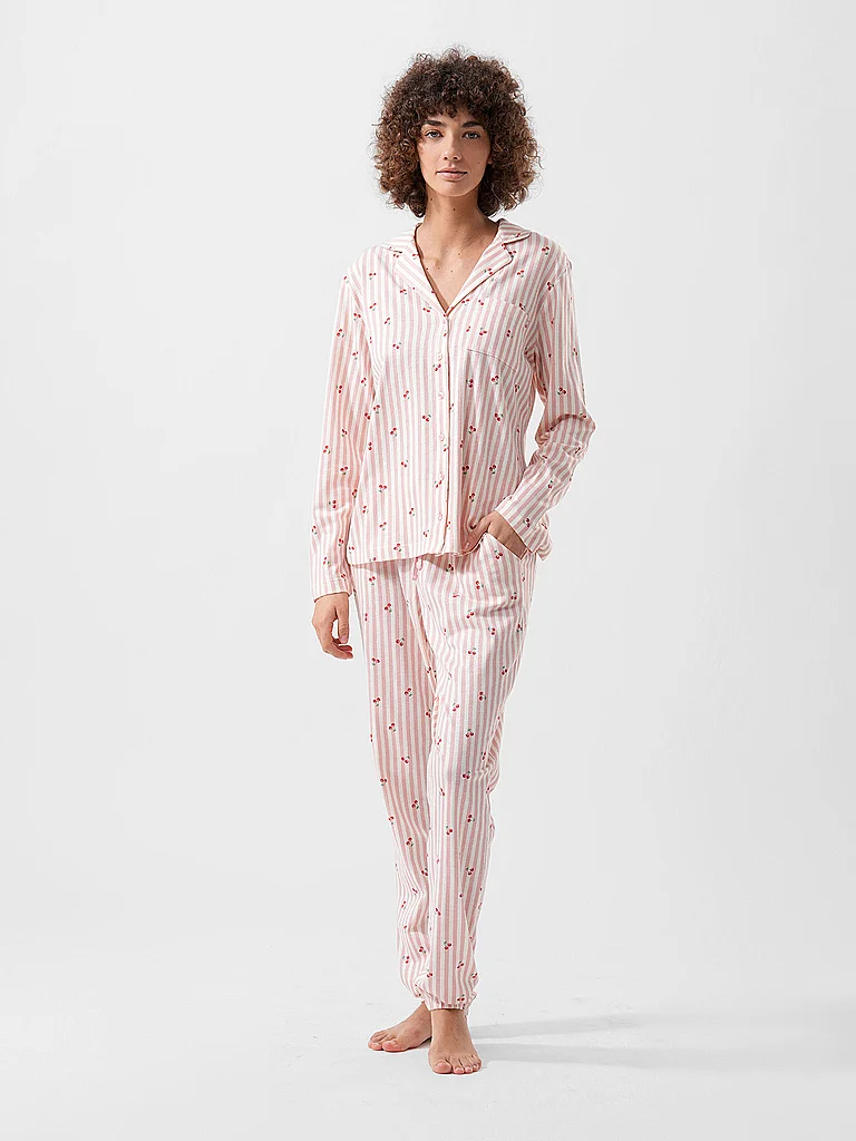 LASCANA Vivance Dreams Pyjama Top Pink 36-38 3