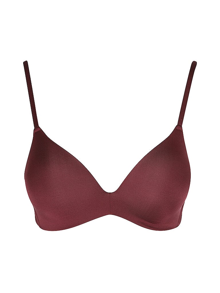 LASCANA Push Up BH PERFECT BASIC bordeaux dunkelrot | 70A