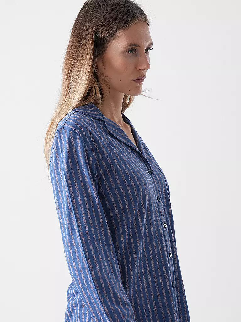 LASCANA | Pyjamaoberteil VIVANCE DREAMS | blau