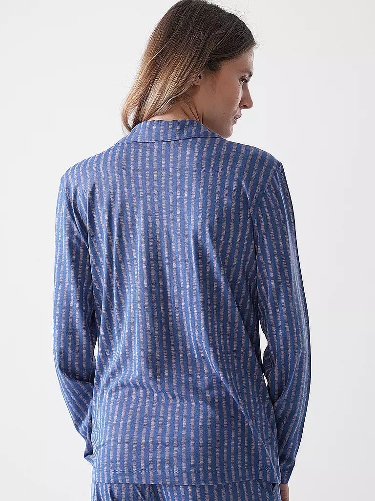 LASCANA | Pyjamaoberteil VIVANCE DREAMS | blau