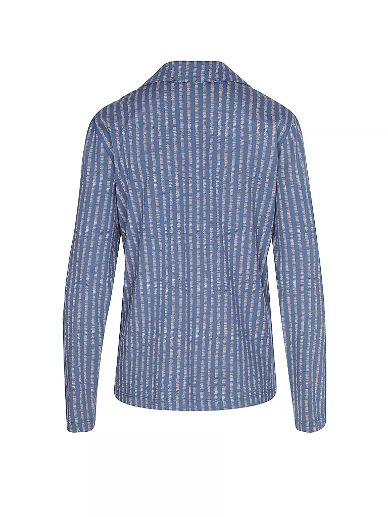 LASCANA | Pyjamaoberteil VIVANCE DREAMS | blau