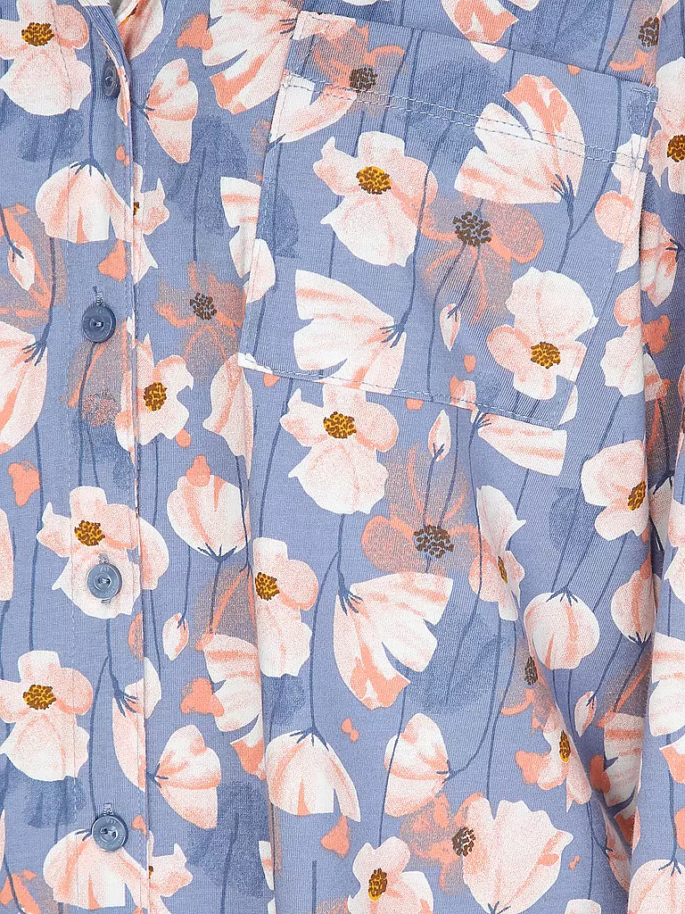 LASCANA | Pyjamaoberteil VIVANCE DREAMS | blau