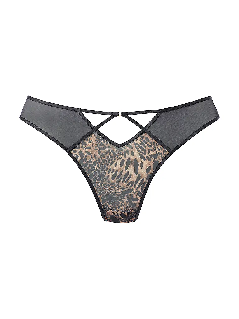 LASCANA | String LEO leo-print | braun