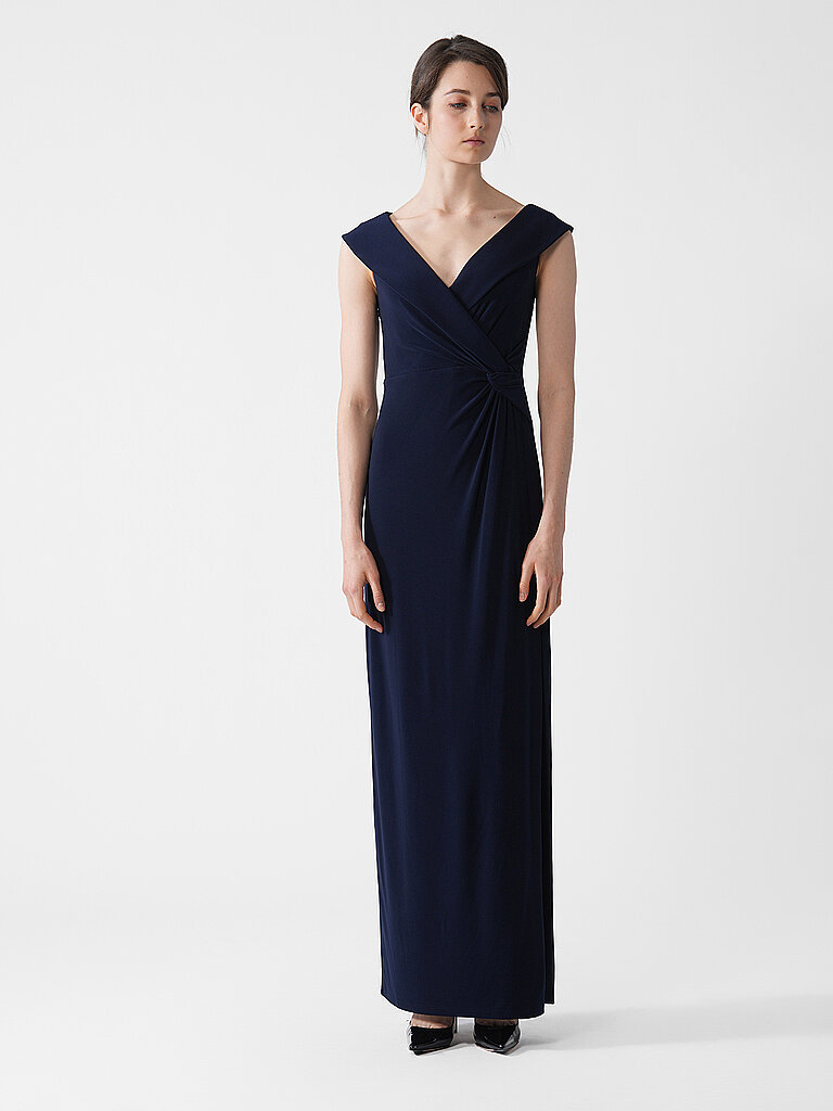 LAUREN RALPH LAUREN Abendkleid LEONIDAS dunkelblau | 36