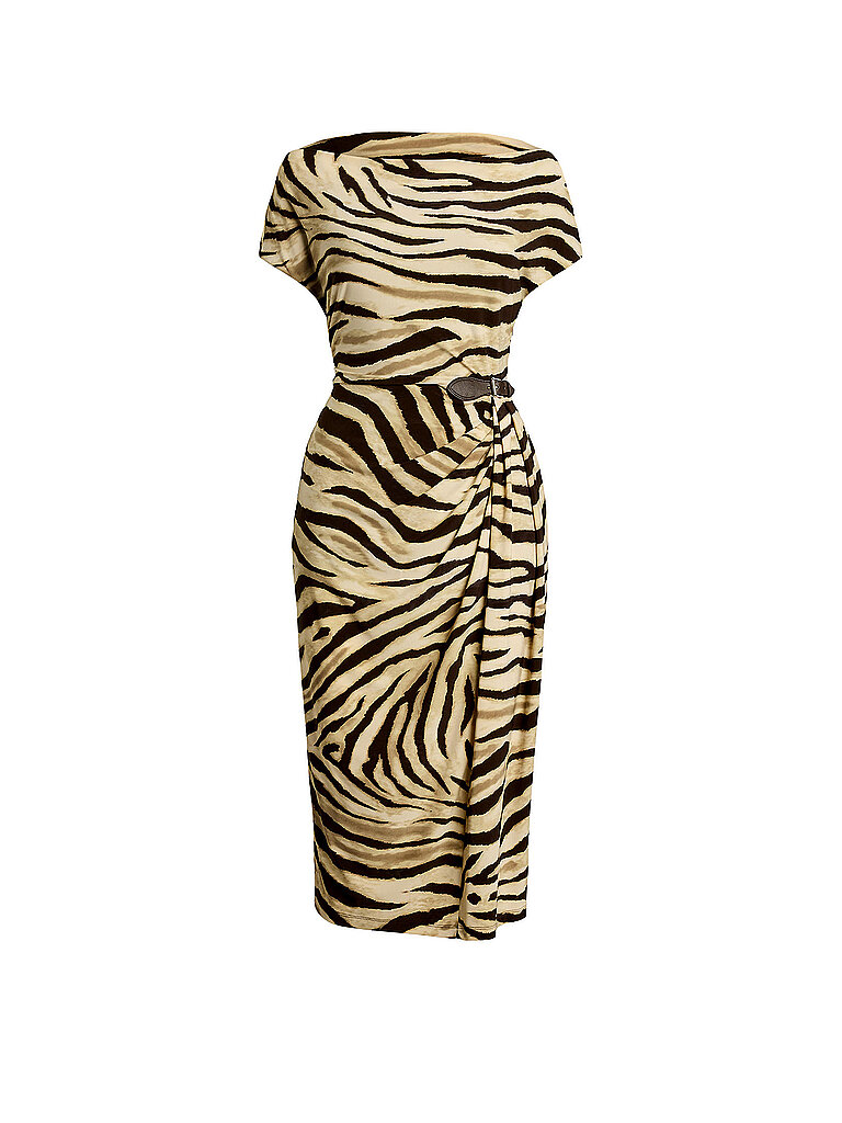 LAUREN RALPH LAUREN Minikleid HULLEN beige | 38