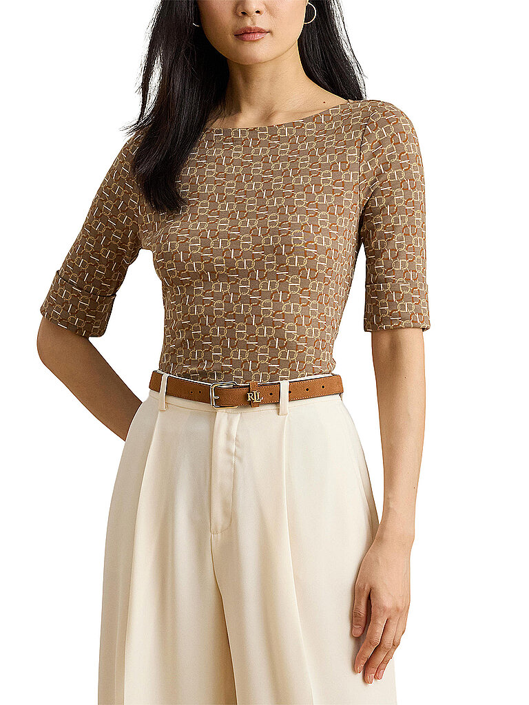 LAUREN RALPH LAUREN T-Shirt JUDY camel