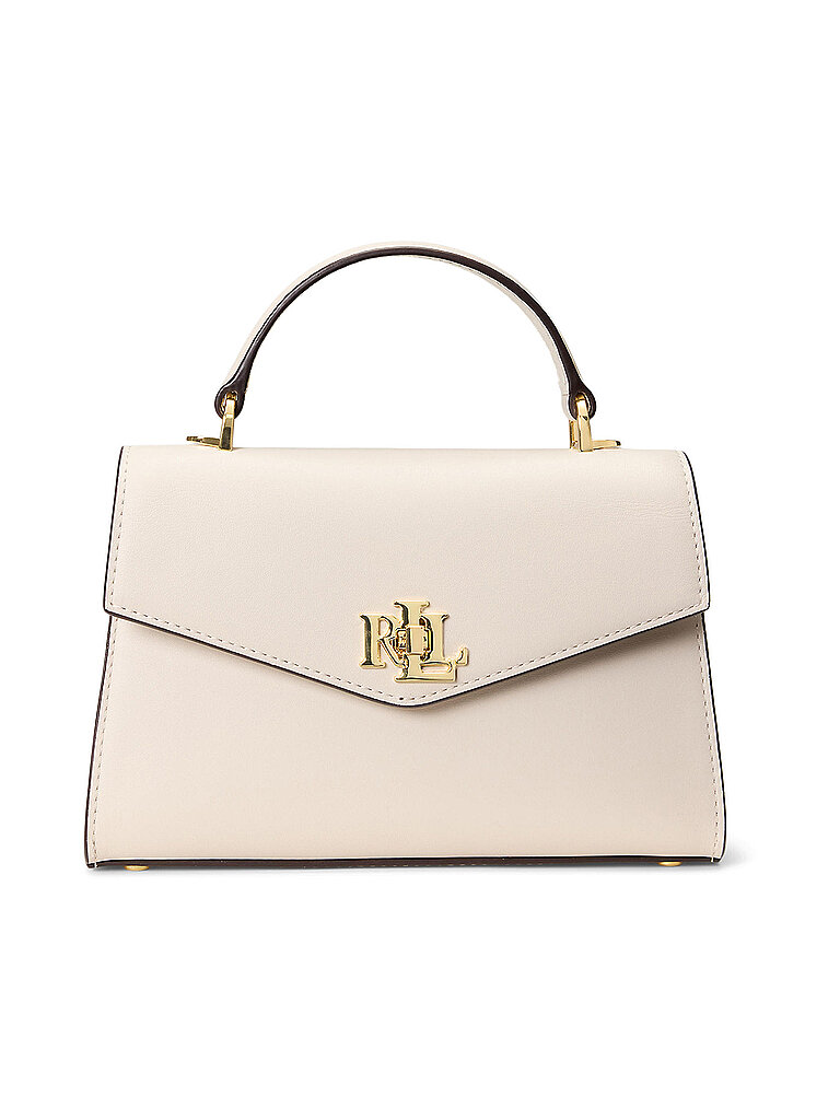 LAUREN RALPH LAUREN Ledertasche - Henkeltasche FARRAH creme