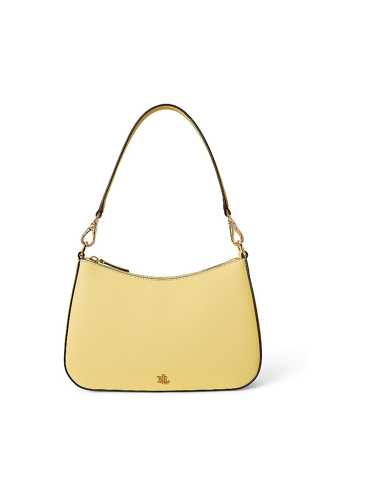 LAUREN RALPH LAUREN Ledertasche - Henkeltasche DANNI 26 Medium gelb