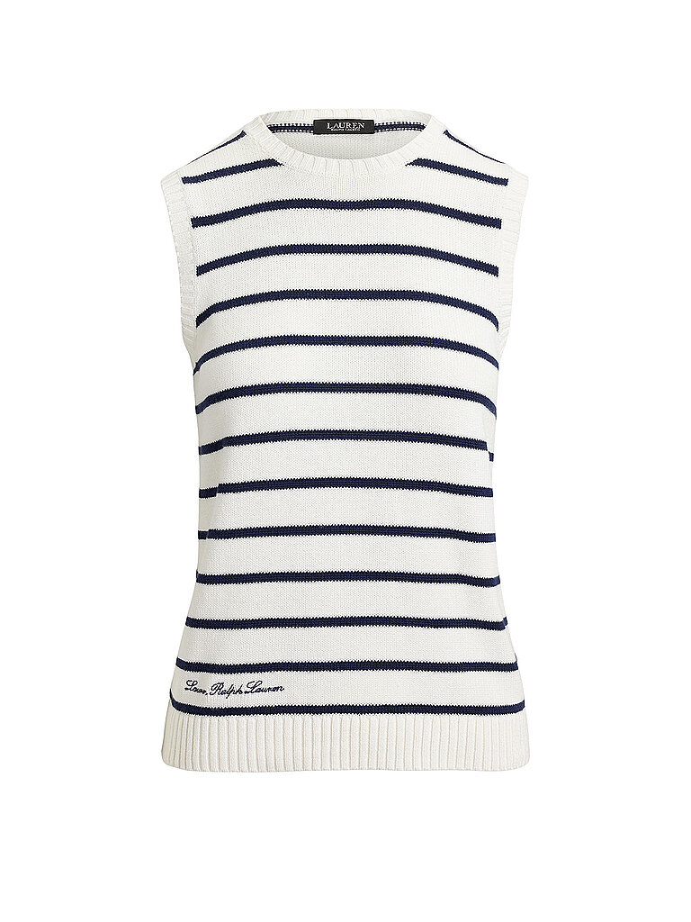 LAUREN RALPH LAUREN Pullunder PLOVELT weiss | M