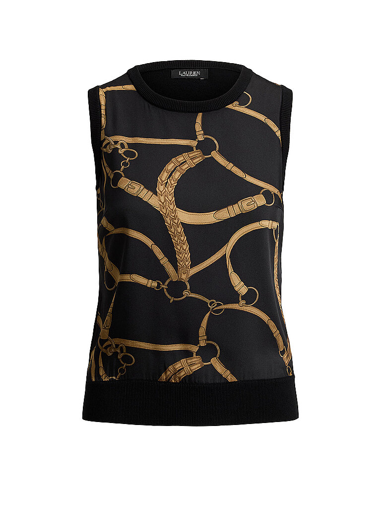 LAUREN RALPH LAUREN Pullunder  schwarz | XS