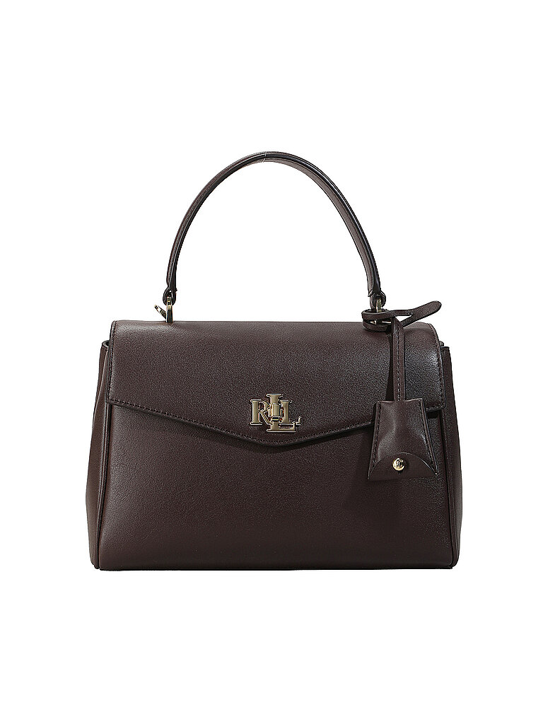 LAUREN RALPH LAUREN Ledertasche - Henkeltasche FARRH Small braun