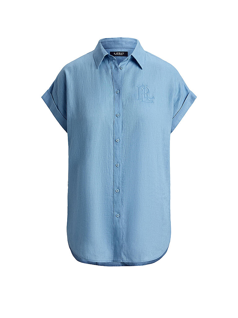 LAUREN RALPH LAUREN Leinenbluse blau