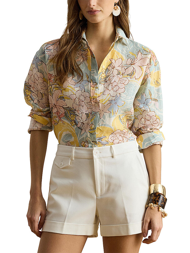 LAUREN RALPH LAUREN Leinenbluse creme | XL