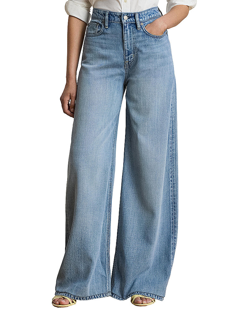 Jeans Wide Leg blau 42 damen